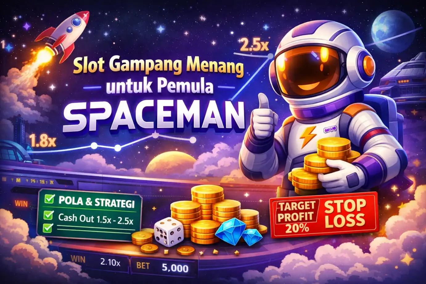 Slot Gampang Menang untuk Pemula – Spaceman