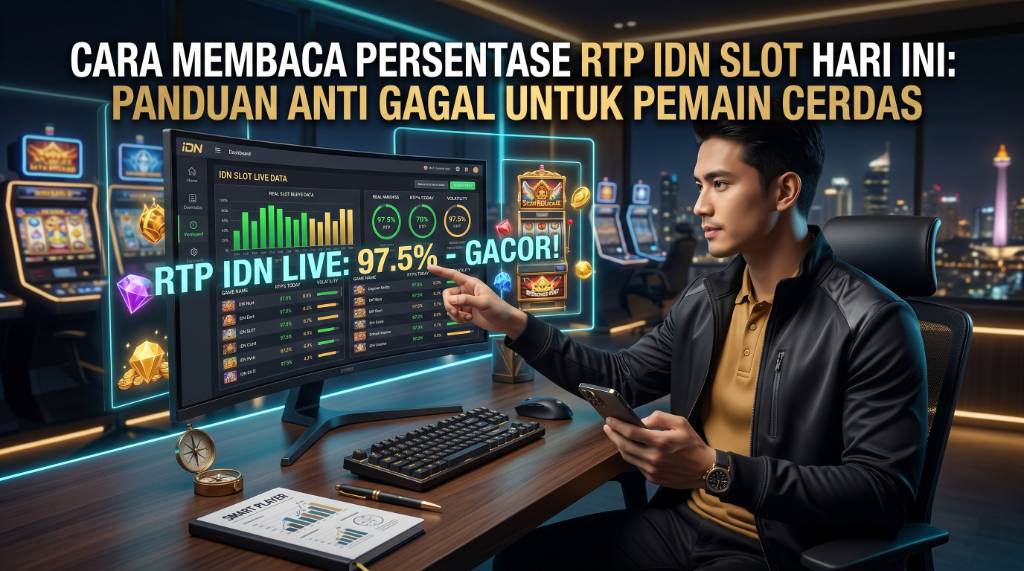 Cara Membaca Persentase RTP IDN Slot Hari Ini: Panduan Anti Gagal untuk Pemain Cerdas
