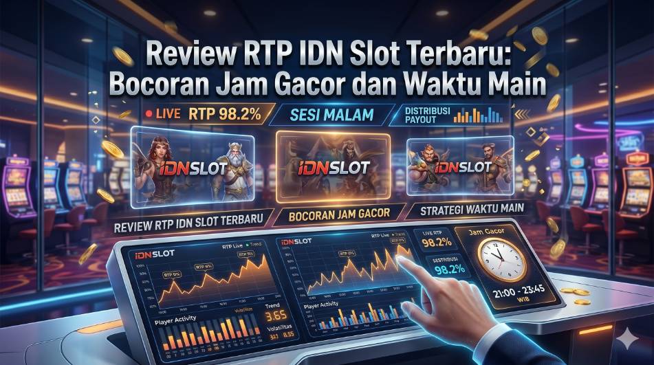 Review RTP IDN Slot Terbaru: Bocoran Jam Gacor dan Waktu Main