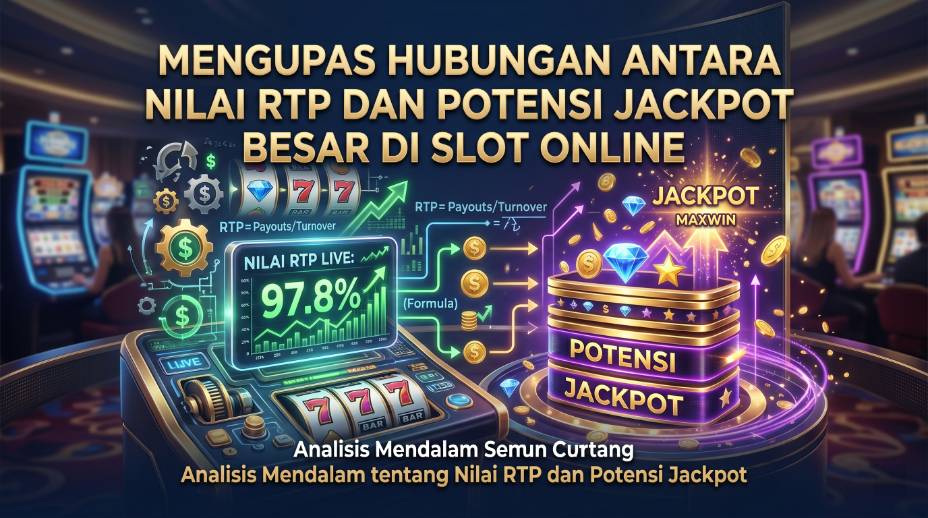 Mengupas Hubungan Antara Nilai RTP dan Potensi Jackpot Besar di Slot Online