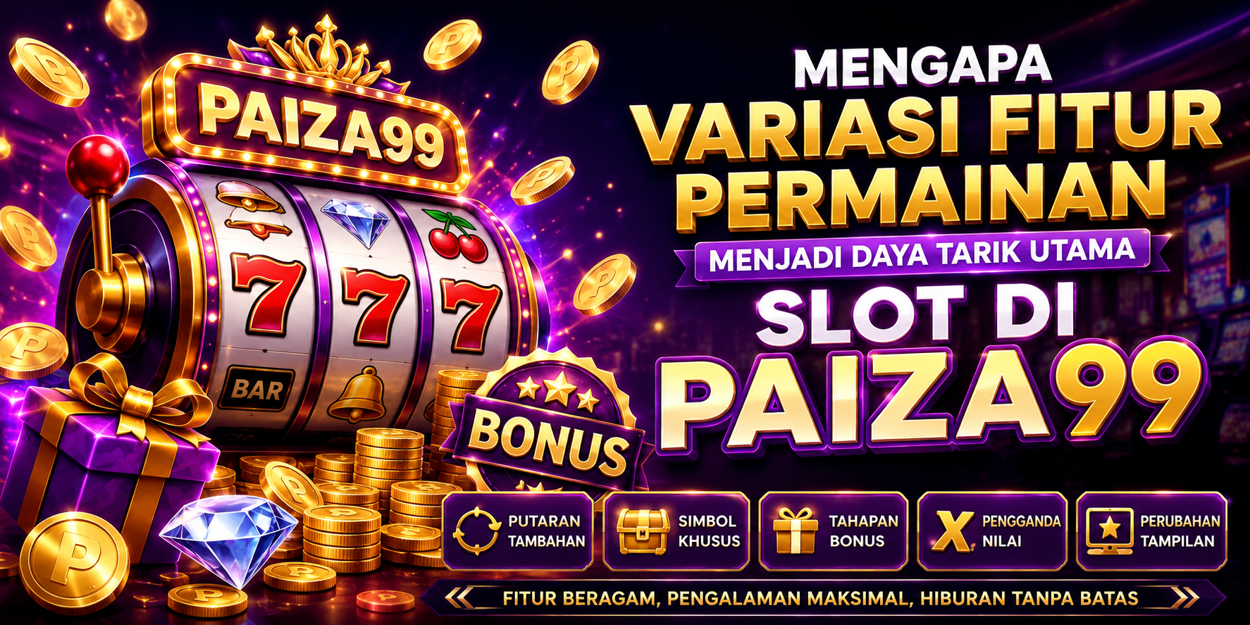 Mengapa Variasi Fitur Permainan Menjadi Daya Tarik Utama Slot di PAIZA99
