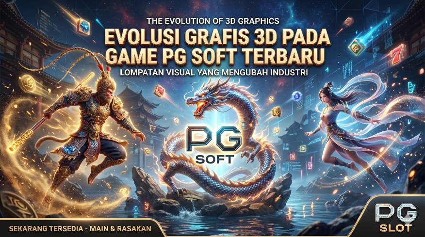 Evolusi Grafis 3D Spektakuler pada Game PG Soft Terbaru: Lompatan Radikal yang Mengubah Industri
