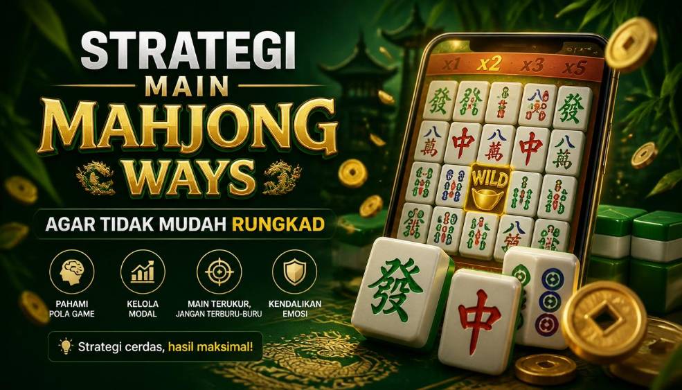 Strategi Main Mahjong Ways Agar Tidak Mudah Rungkad