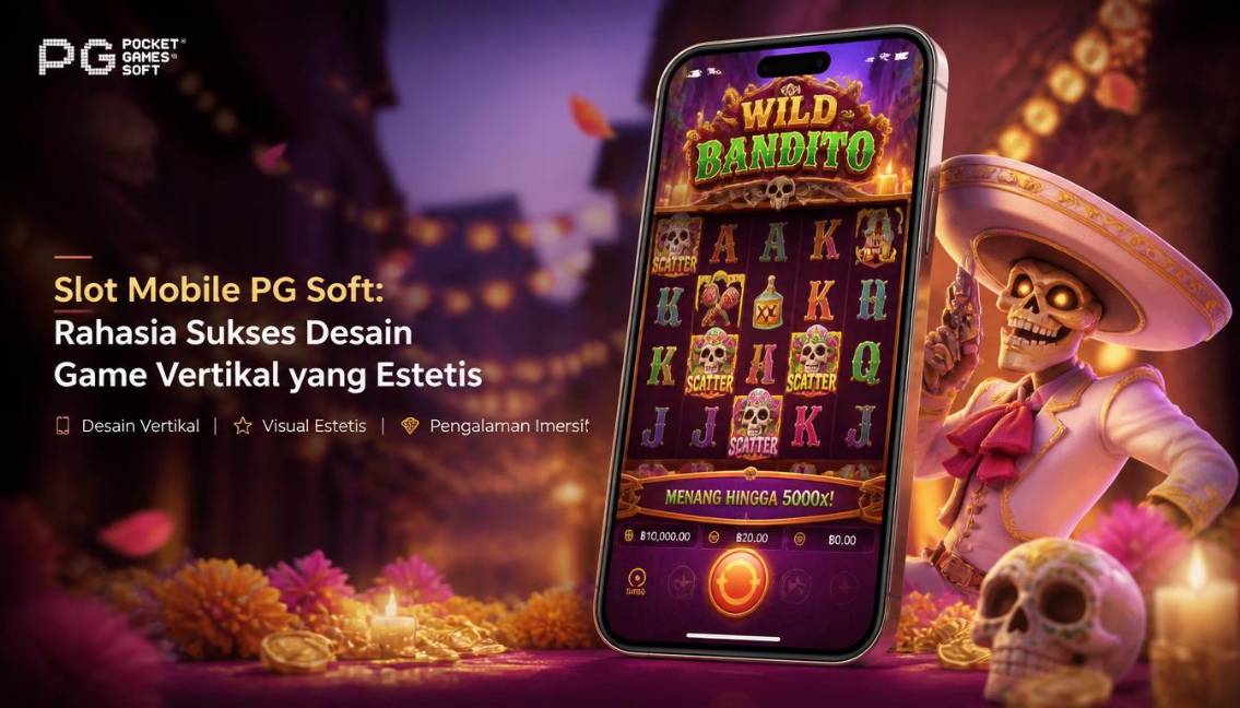 Slot Mobile PG Soft: Rahasia Sukses Desain Game Vertikal yang Estetis